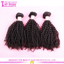 Für Fashino Haar Designer mongolische verworrene lockige Haarverlängerungen 20inches reines mongolisches Haar